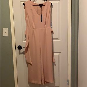Light pink pant suit